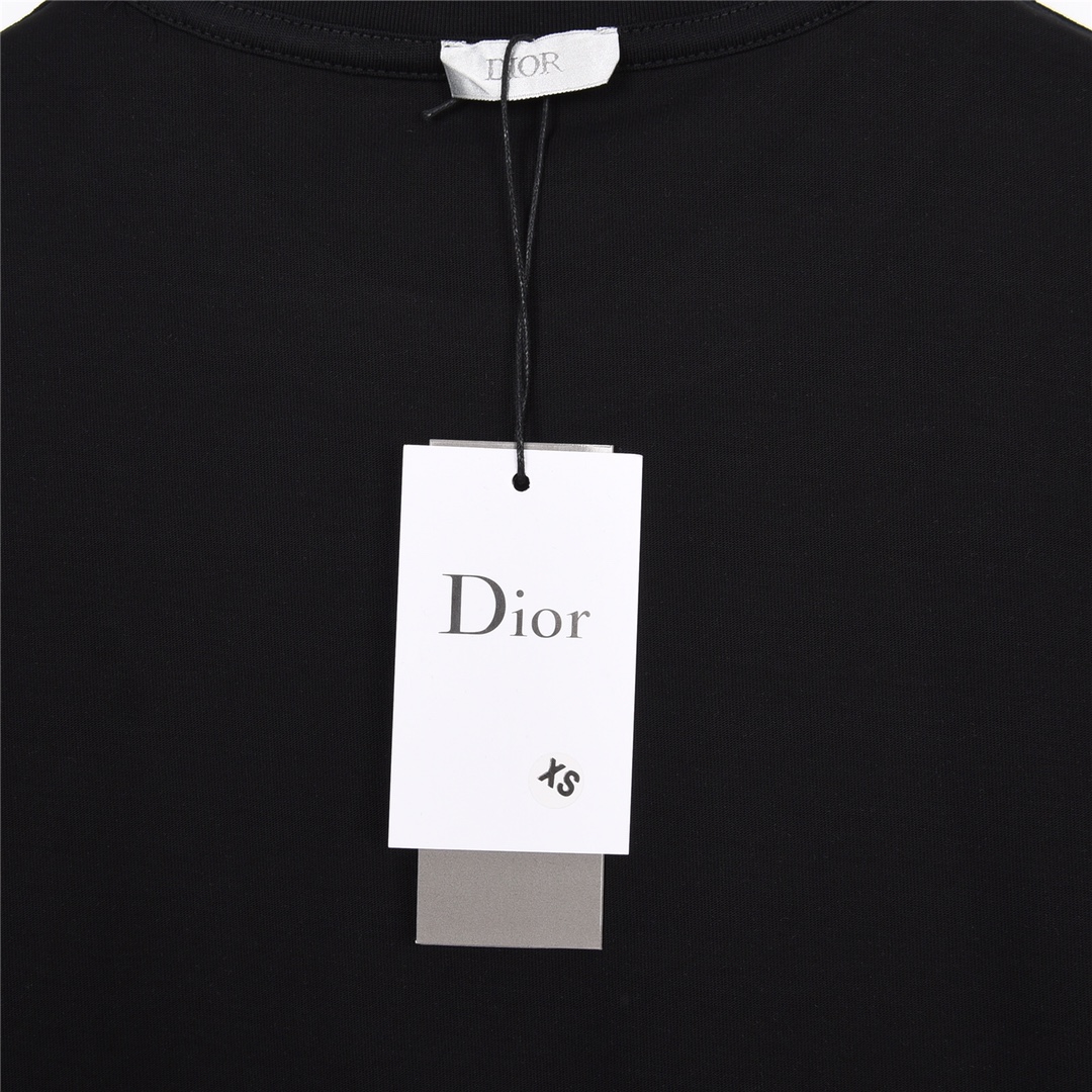 170 Dior/迪奥23Fw春夏新款经典logo字母印花短袖