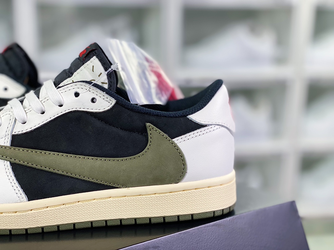 400 Travis Scott x 【Nike】 Air Jordan 1 Retro Low OG”Cactus Jack”AJ1乔丹一代DZ4137-106