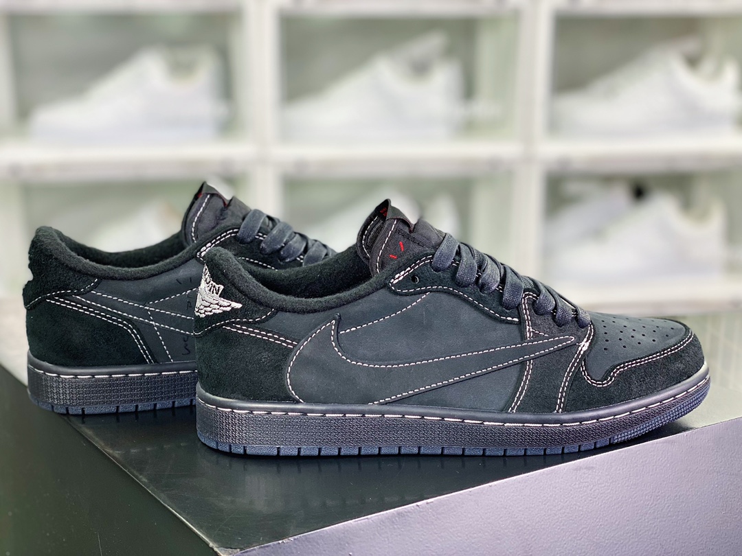 450 Travis Scott x 【Nike】 Air Jordan 1 Retro Low OG”Cactus Jack”AJ1乔丹一代篮球鞋DM7866-001