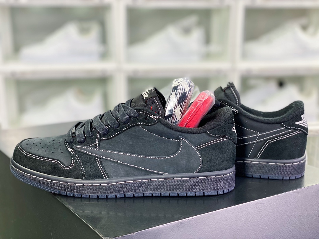 450 Travis Scott x 【Nike】 Air Jordan 1 Retro Low OG”Cactus Jack”AJ1乔丹一代篮球鞋DM7866-001