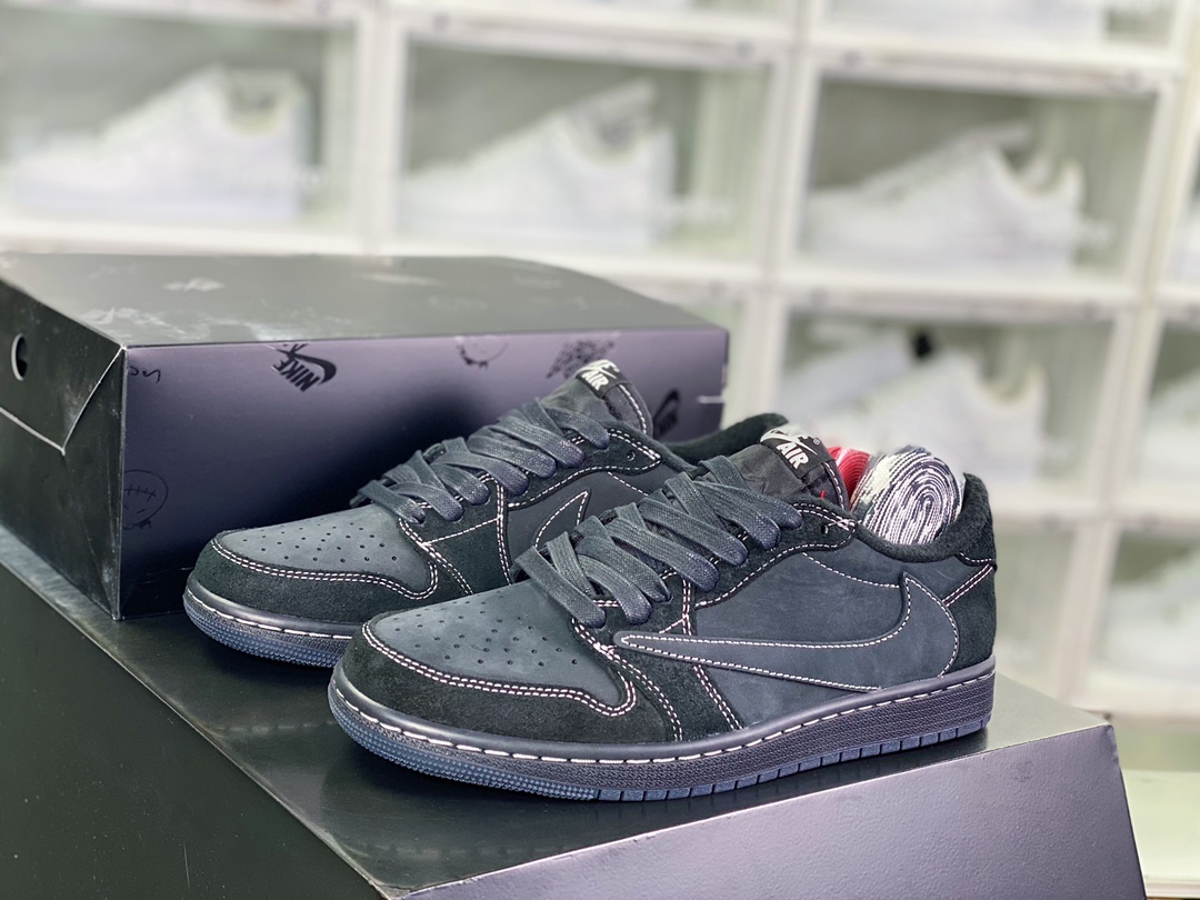 450 Travis Scott x 【Nike】 Air Jordan 1 Retro Low OG”Cactus Jack”AJ1乔丹一代篮球鞋DM7866-001