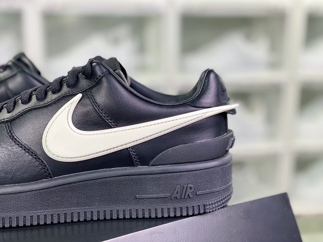 380 AMBUSH x 【Nike】 Air Force 1 Low SP”Phantom”空军一号板鞋“联名黑白大钩”DV3464-001