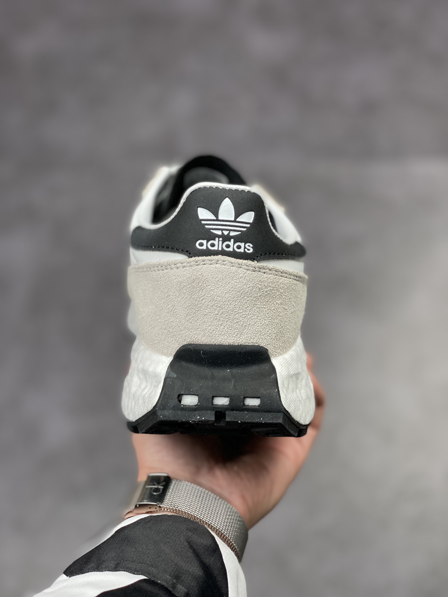 200 adidas Racing E5 Boost Prototype  速度轻盈复古系列 HQ6886