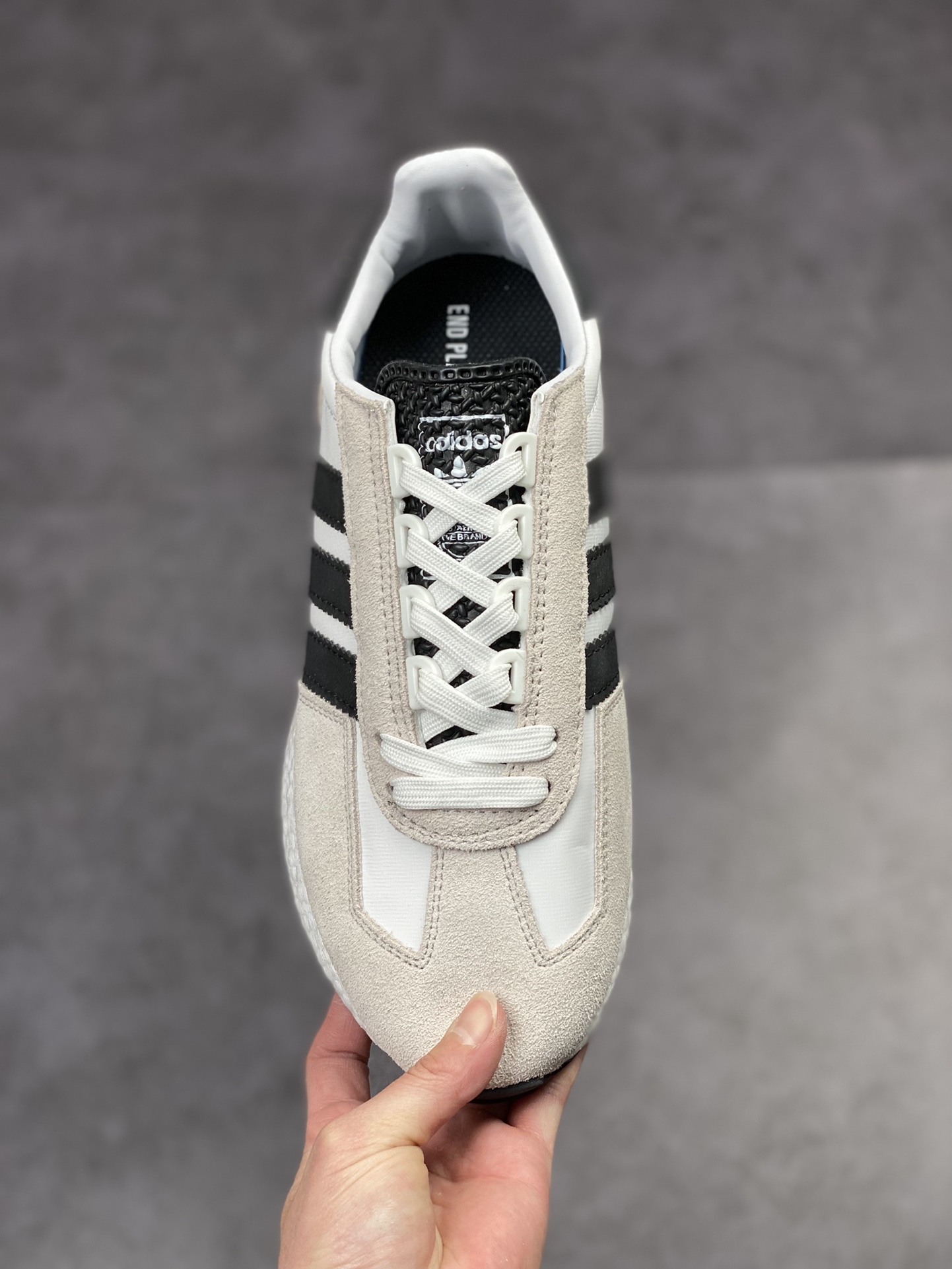 200 adidas Racing E5 Boost Prototype  速度轻盈复古系列 HQ6886