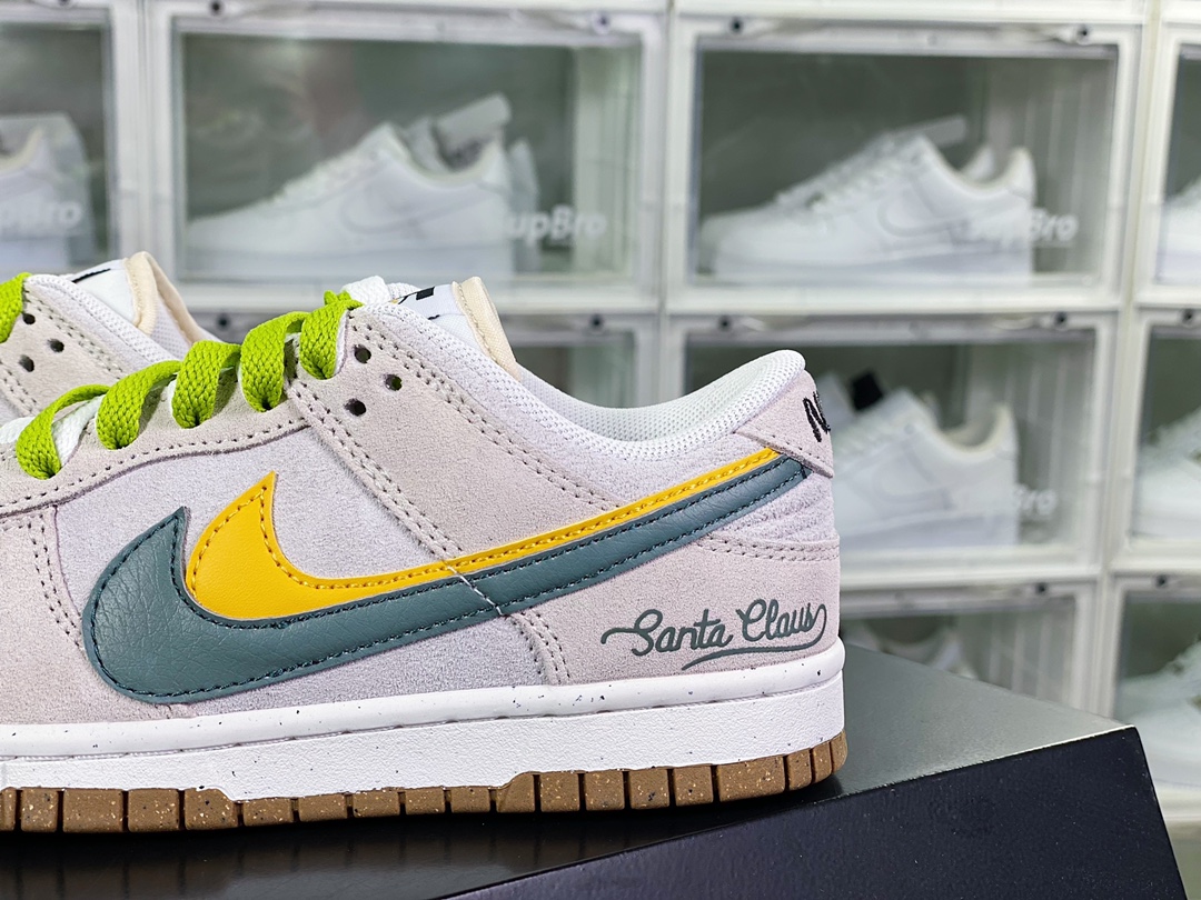 220  SB Dunk Low SE”85 Double Swoosh/Grey/Yellow”扣篮板鞋“麂皮浅灰黄双钩”DO9457-111