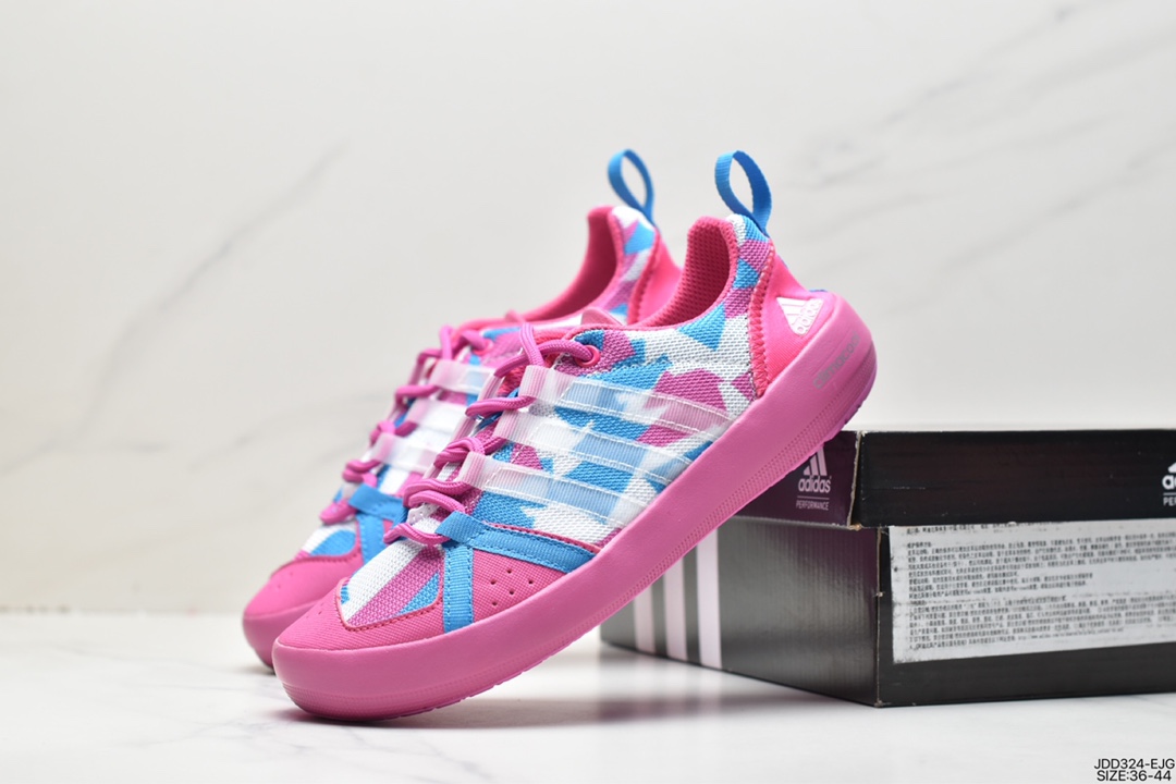 120 阿迪达斯Adidas Climacool Boat Lace Graphic夏季新款 溪鞋