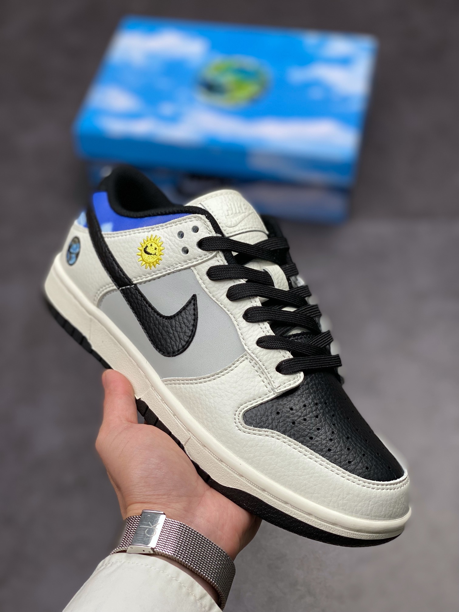 300 Nike SB Dunk Low 蓝天白云 纯原大厂出品 BB1609-112