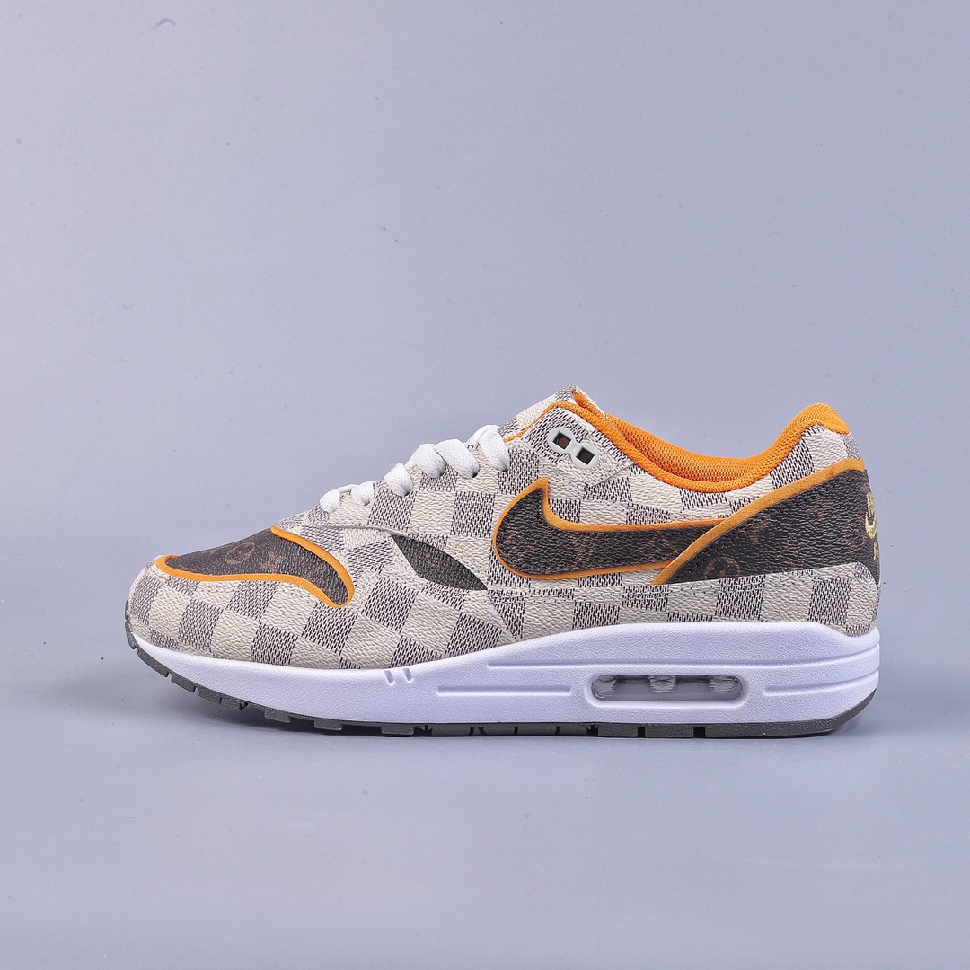 240 Nike Air Max 1 路易威登 lv联名 复古休闲跑步鞋 DA8301-556