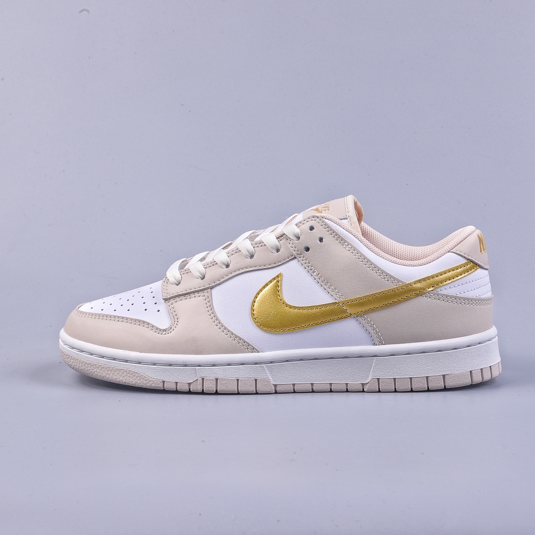 180 RS版NIKE SB Dunk Low 杏白金钩 DX5930-001