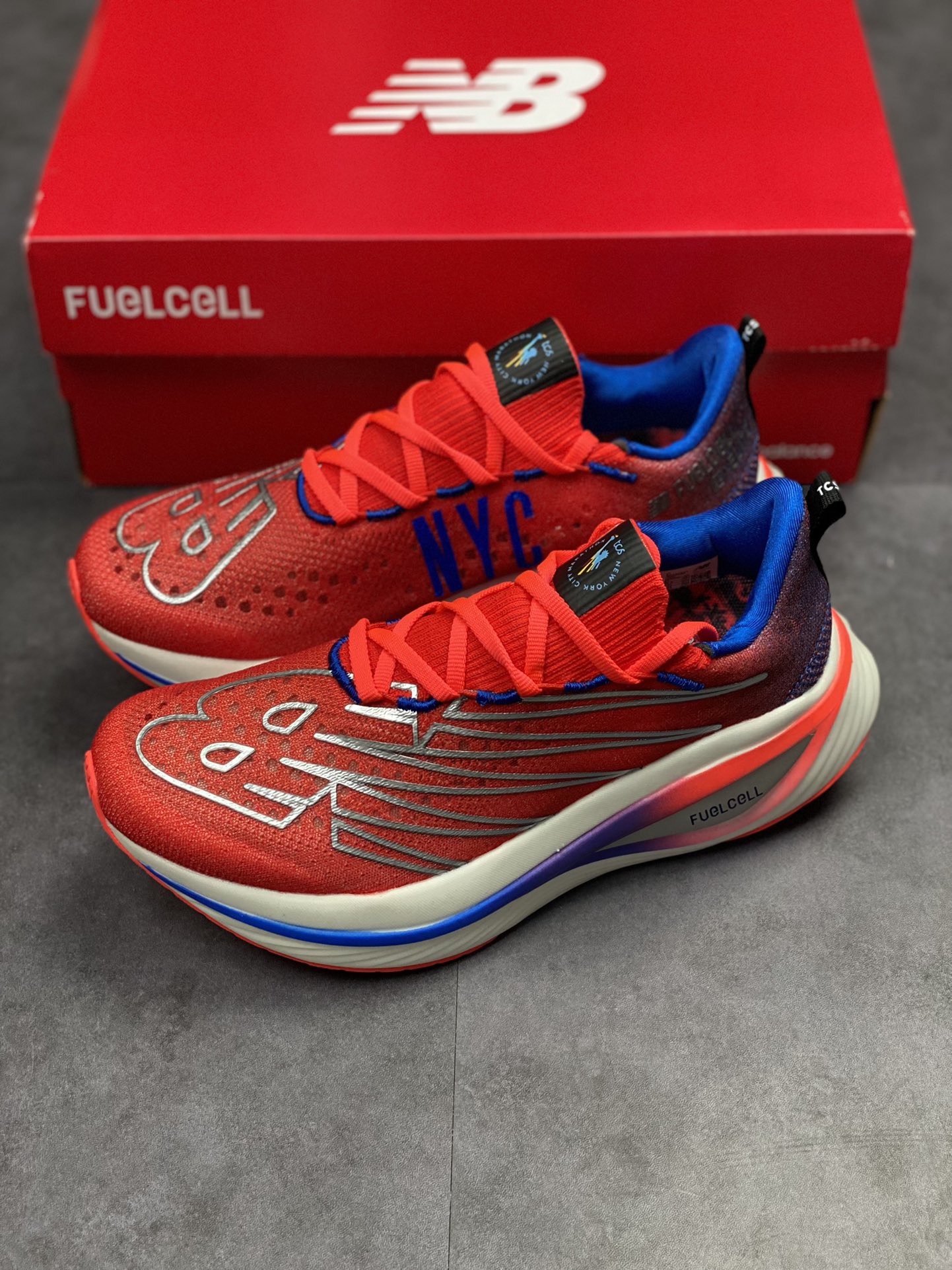 260 NB FueCell SC Elite v3 NYC Marathon 红蓝配色 MRCELNY3