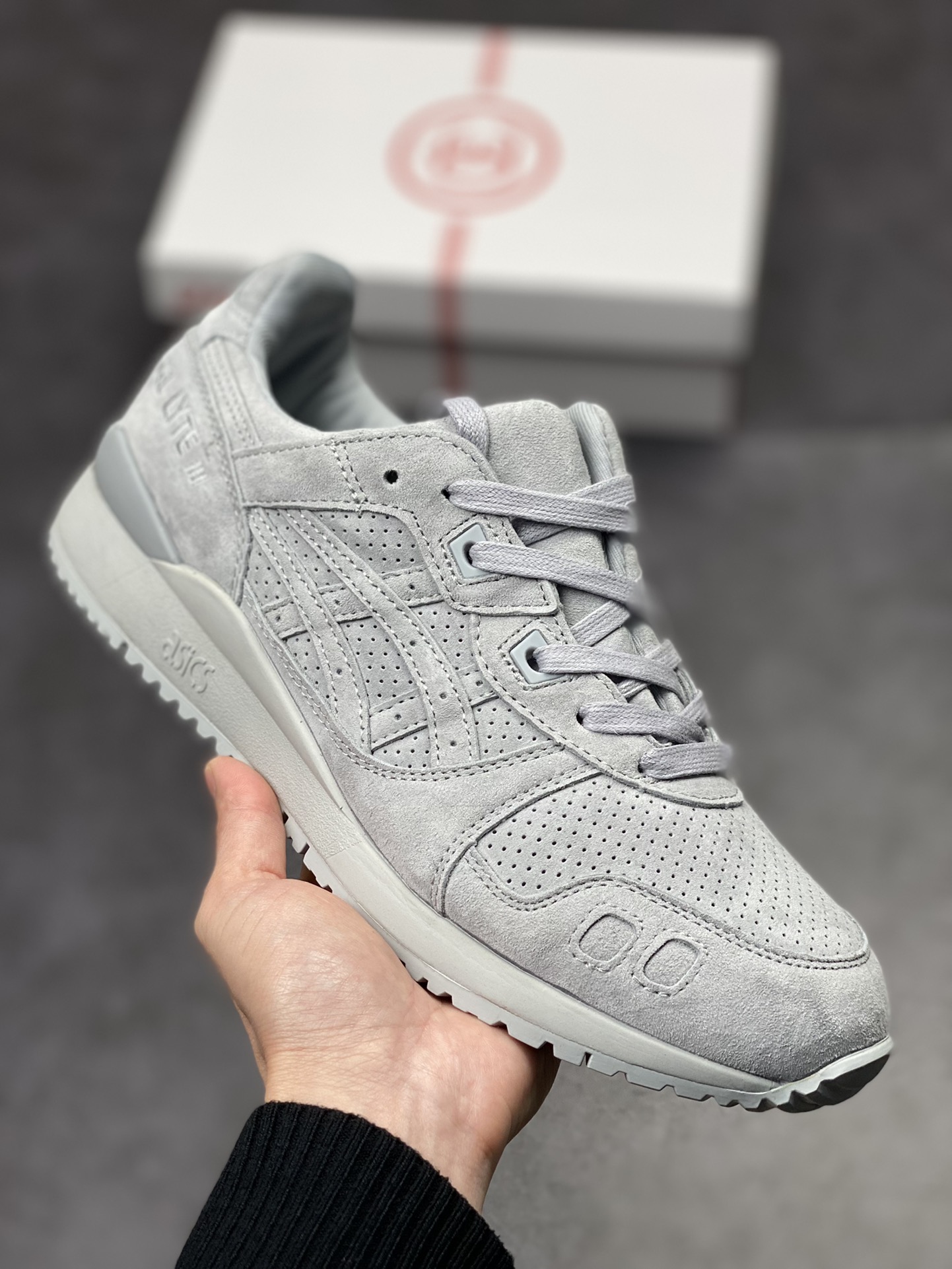 210 亚瑟士Asics Gel-Lyte III 3代 采用猪巴革鞋面材质1203A301-020