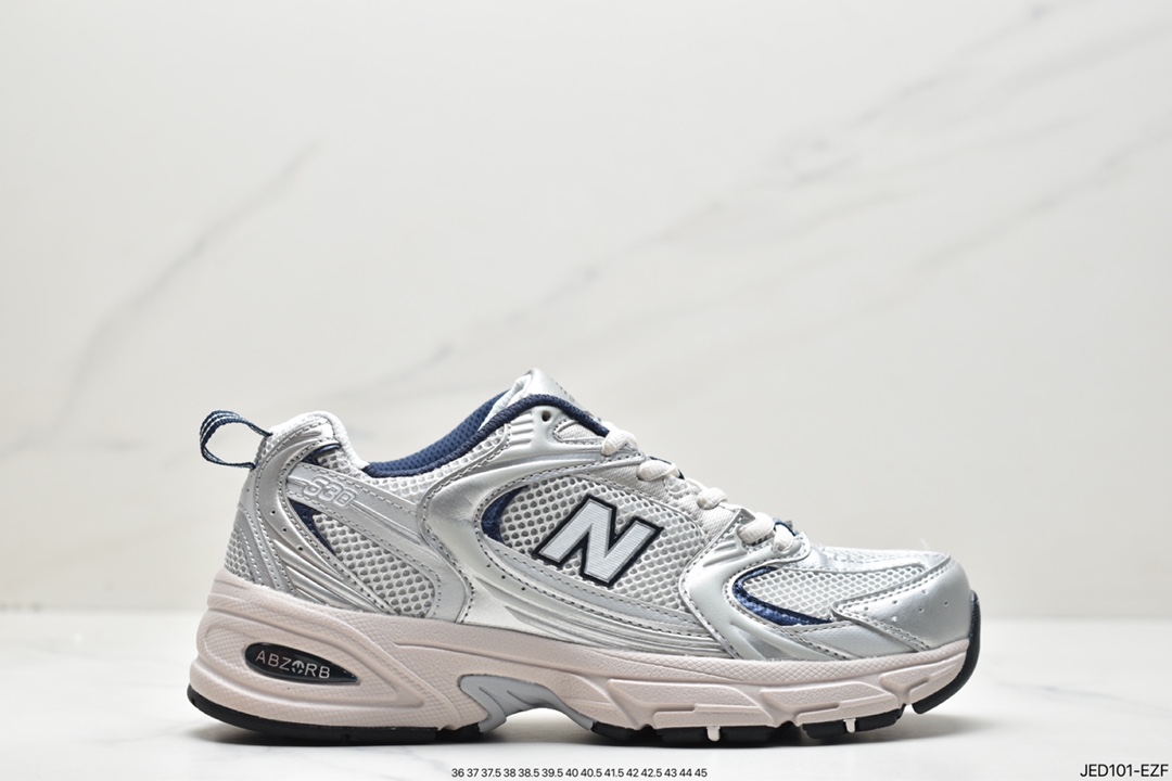 150 New Balance MR530系列复古老爹风网布跑步休闲运动鞋WR530AA1