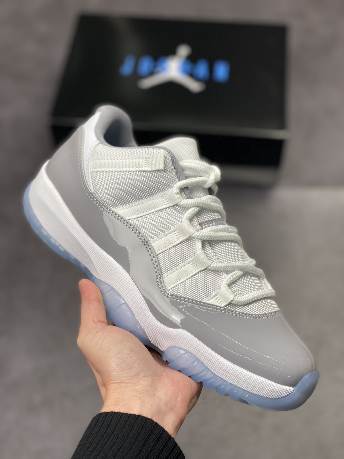 360 Air Jordan 11 Low ”Cement Grey” AJ11 酷灰2.0 东莞大厂AV2187-140