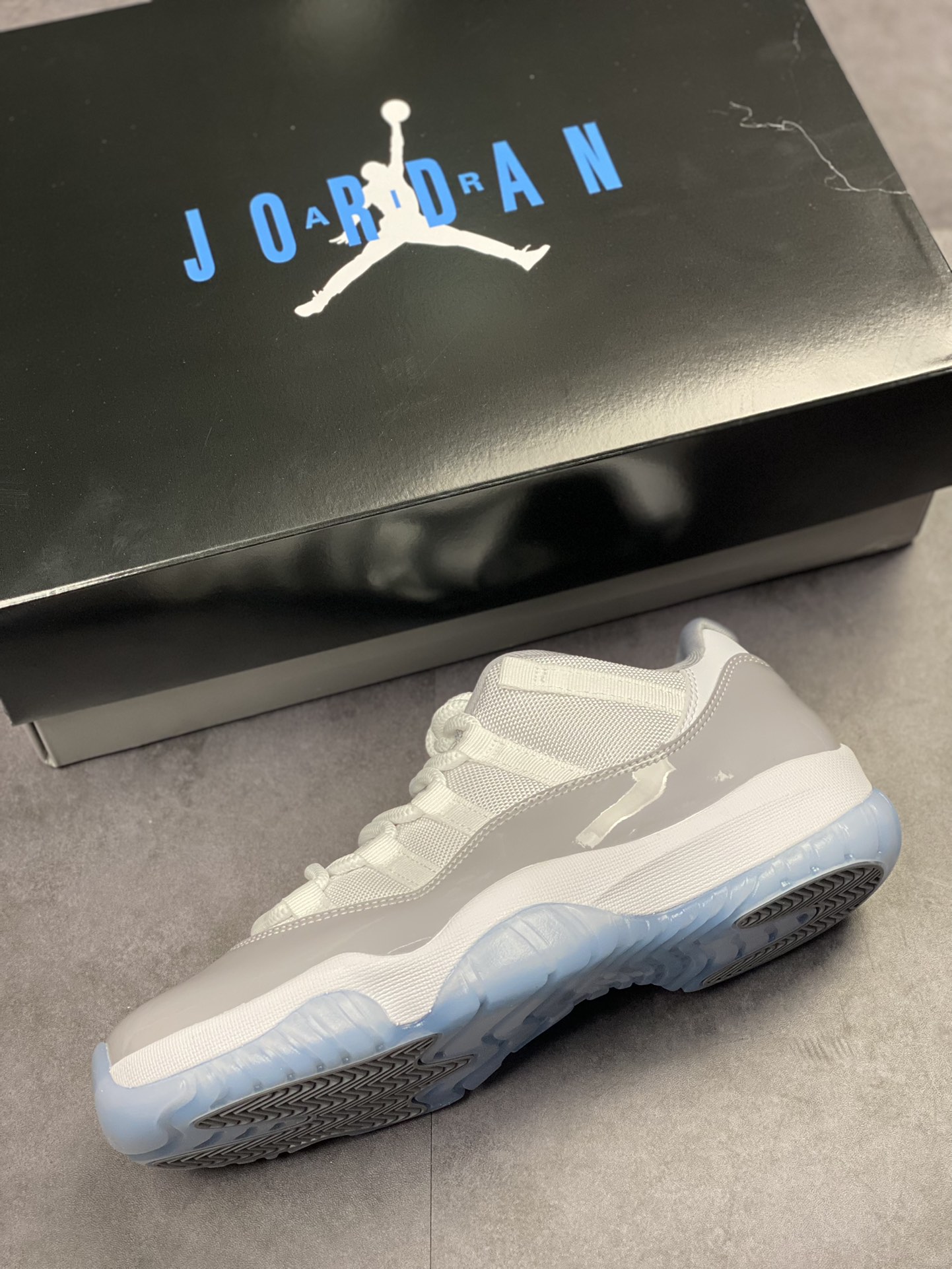 360 Air Jordan 11 Low ”Cement Grey” AJ11 酷灰2.0 东莞大厂AV2187-140