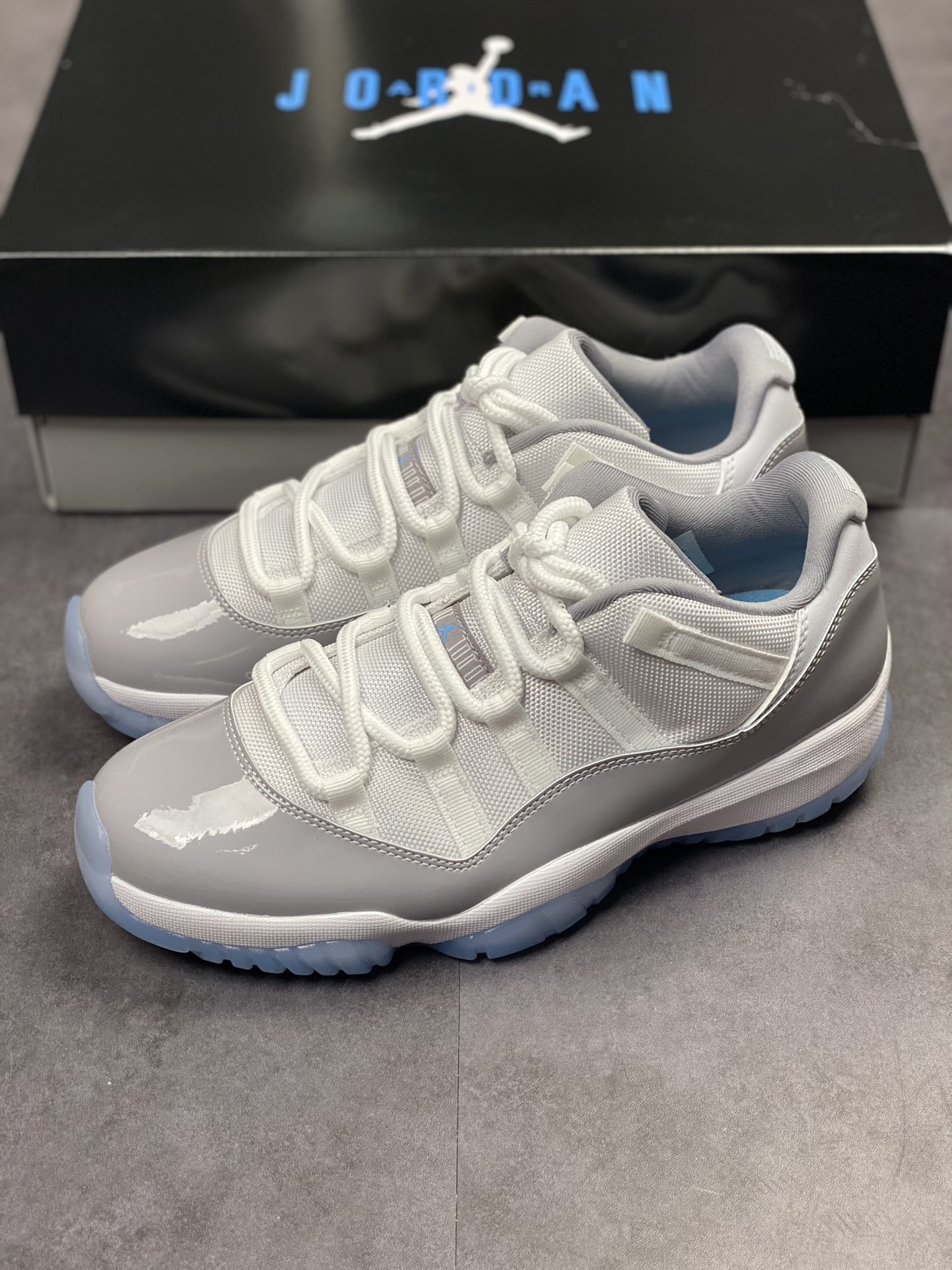 360 Air Jordan 11 Low ”Cement Grey” AJ11 酷灰2.0 东莞大厂AV2187-140