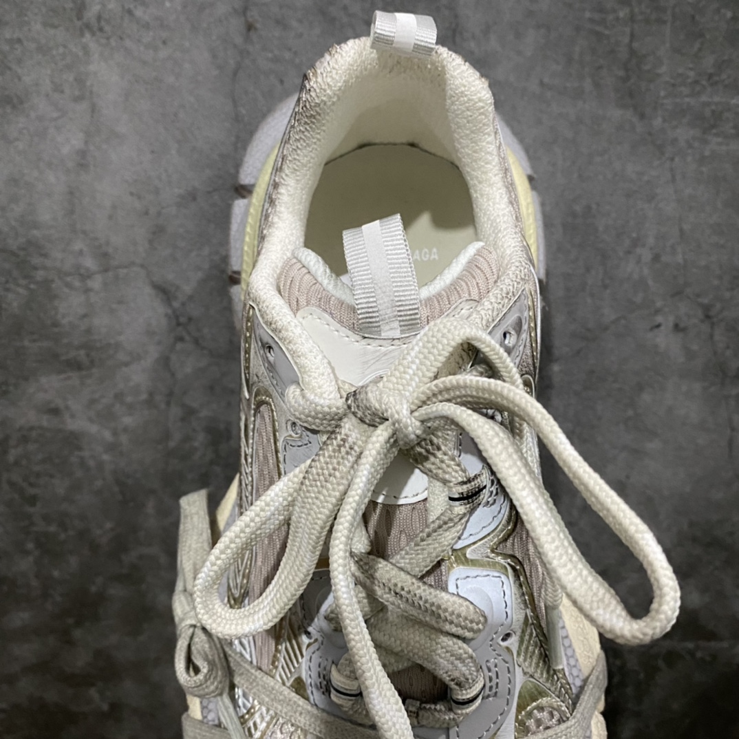 420 XA版本BALENCIAGA 3XL Sneakers  巴黎世家十代网布系带低帮走秀复古老爹鞋