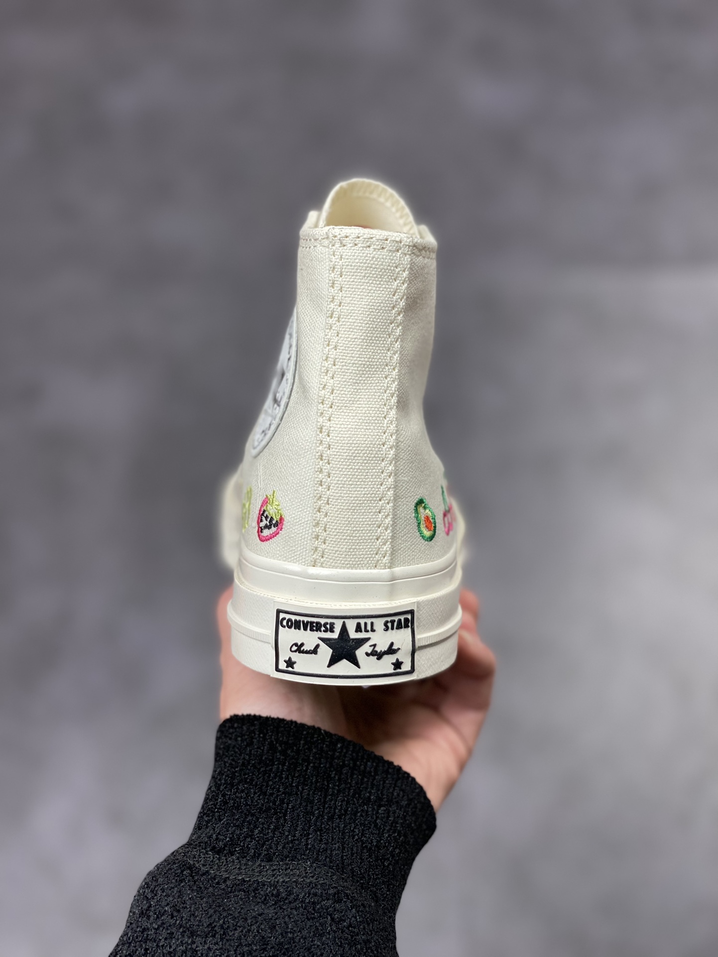 160  Converse chuck 1970s 水果刺绣