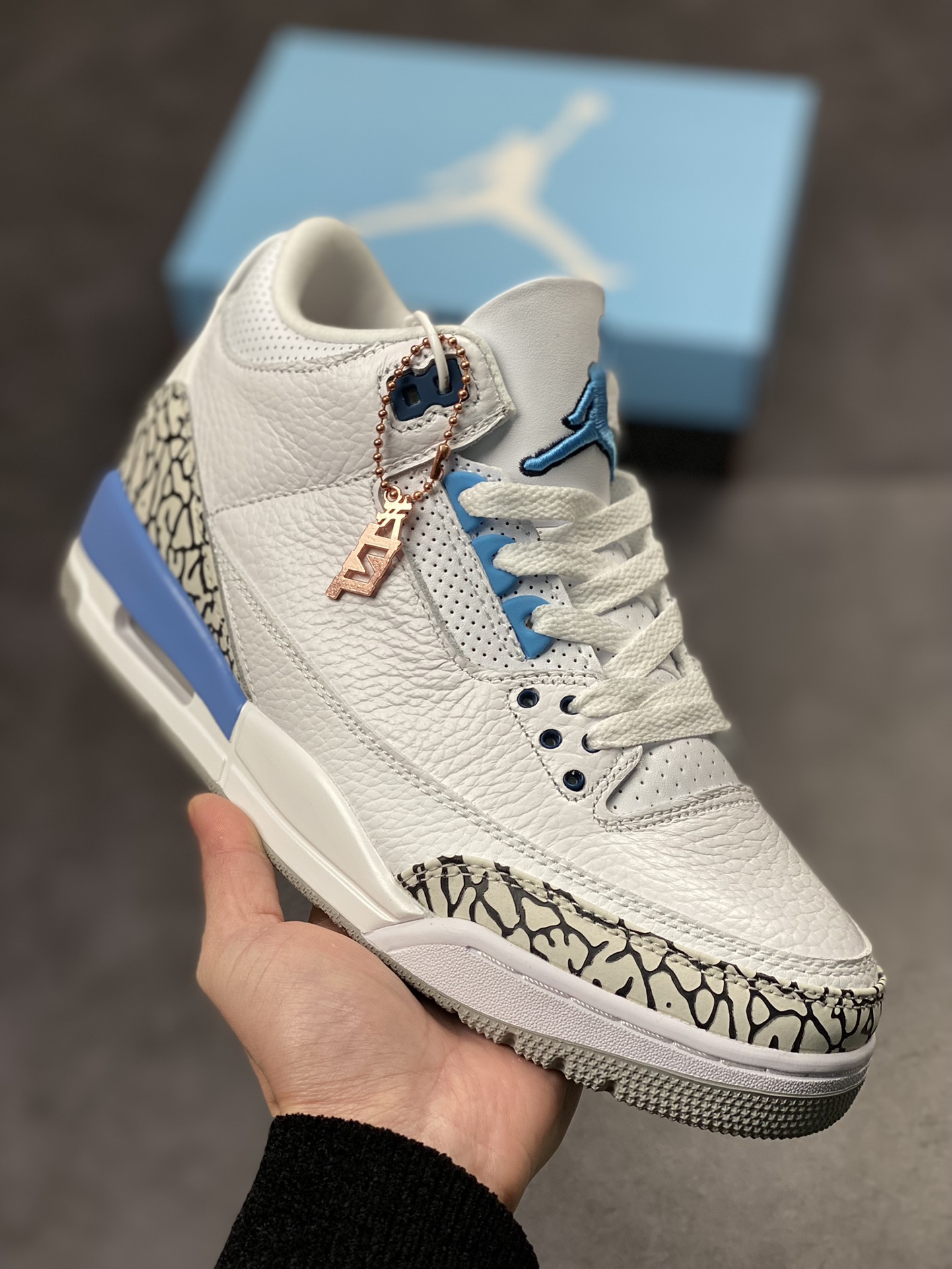 280 Air Jordan 3 Retro 北卡蓝 【地表最强性价比版本 完美清洁度】 CT8532-104