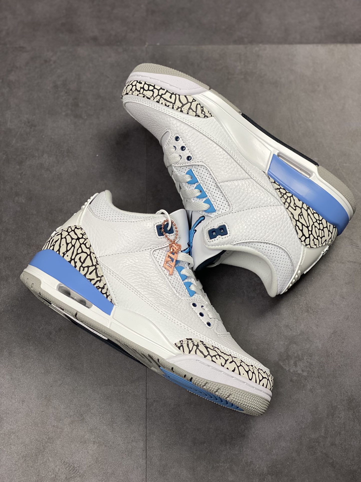 280 Air Jordan 3 Retro 北卡蓝 【地表最强性价比版本 完美清洁度】 CT8532-104