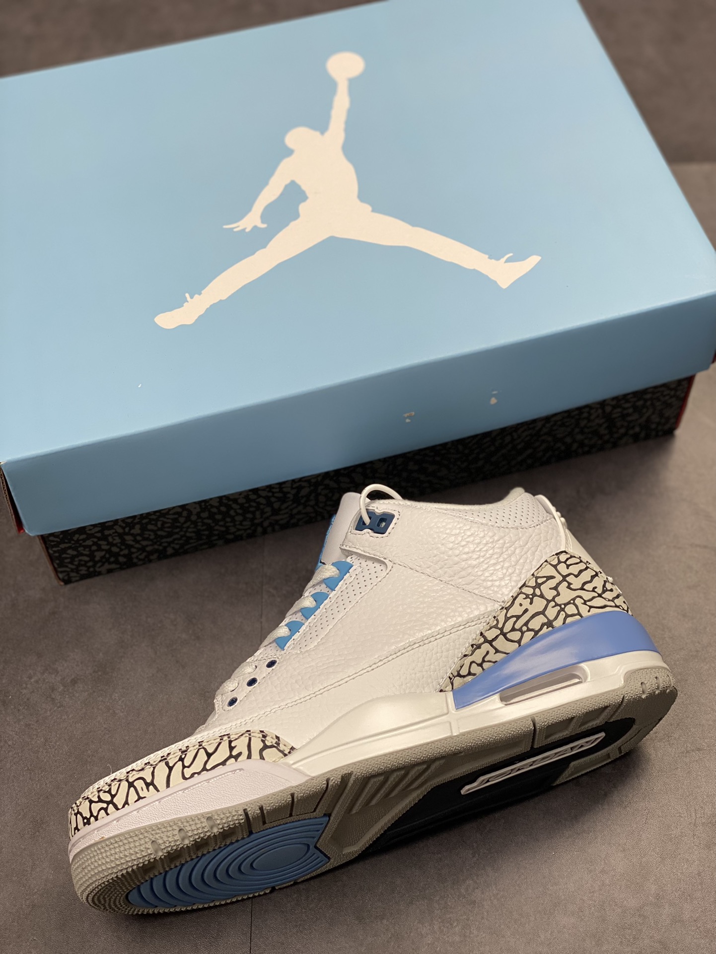 280 Air Jordan 3 Retro 北卡蓝 【地表最强性价比版本 完美清洁度】 CT8532-104