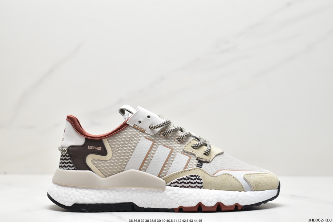 190 阿迪达斯Adidas Nite Jogger 2019 Boost 三叶草 IE1924