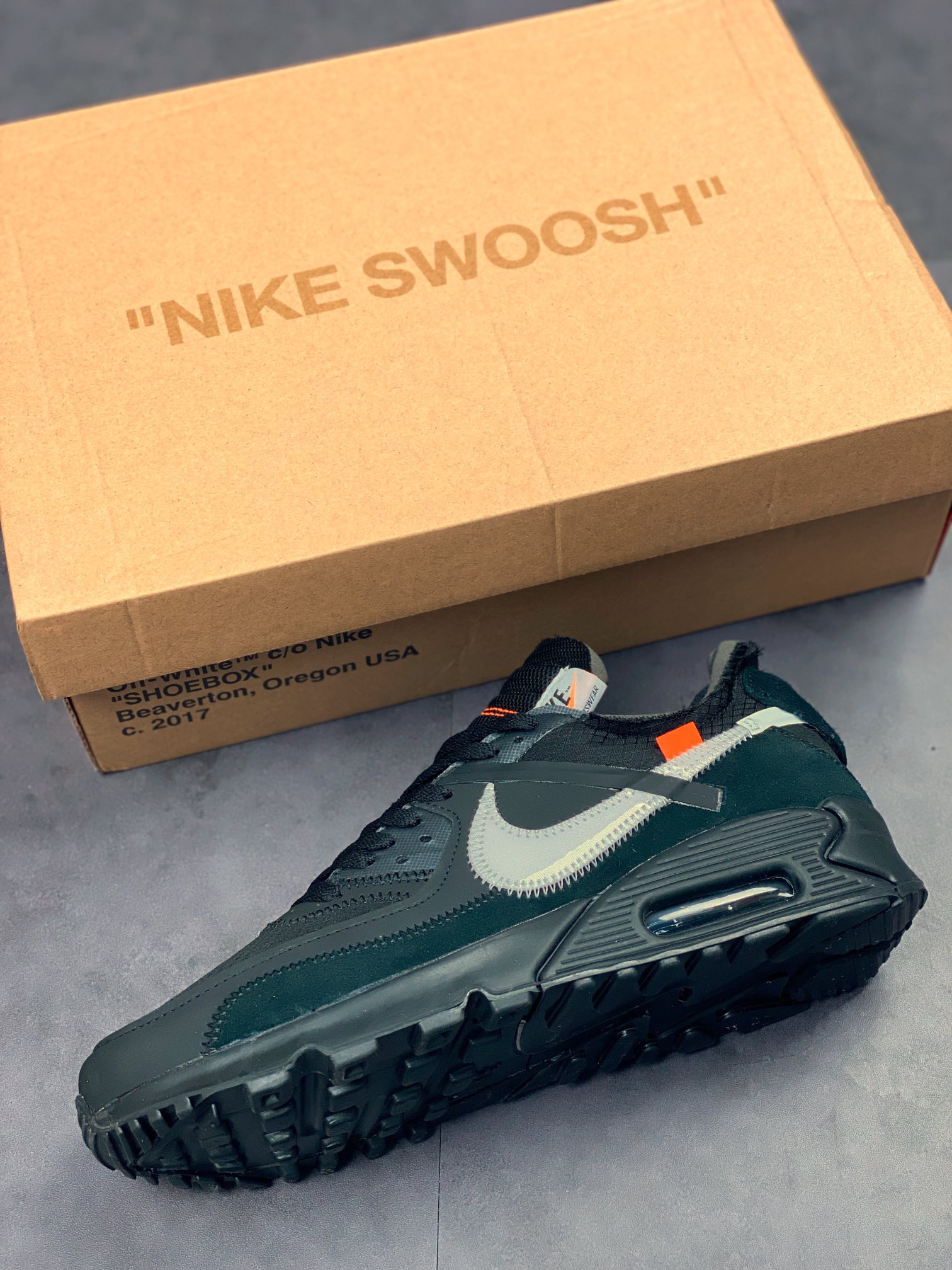 320 Off-White X Nike Air MAX90 重磅联名 AA7293-001