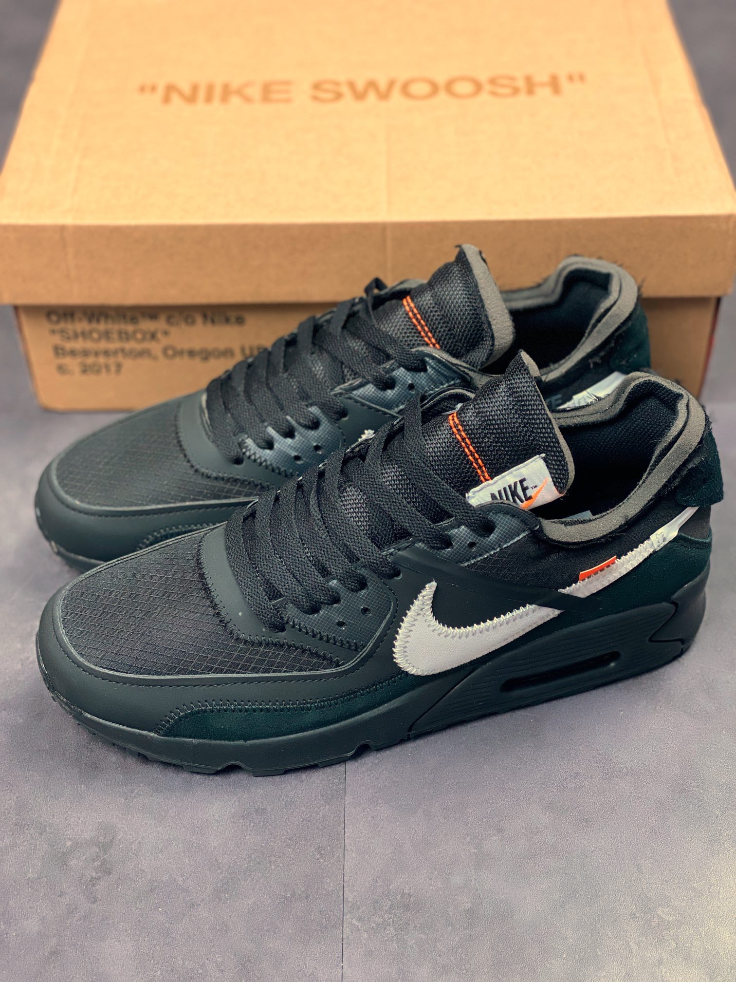 320 Off-White X Nike Air MAX90 重磅联名 AA7293-001