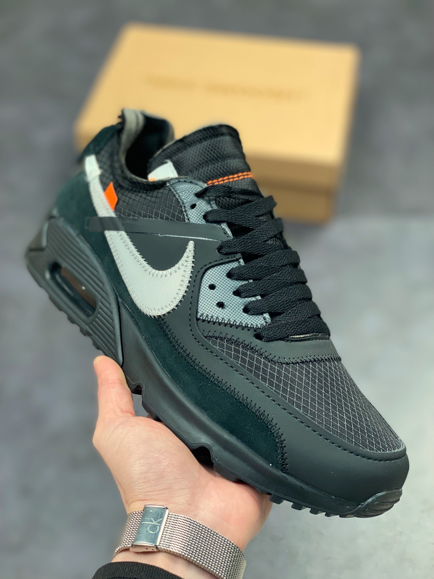 320 Off-White X Nike Air MAX90 重磅联名 AA7293-001