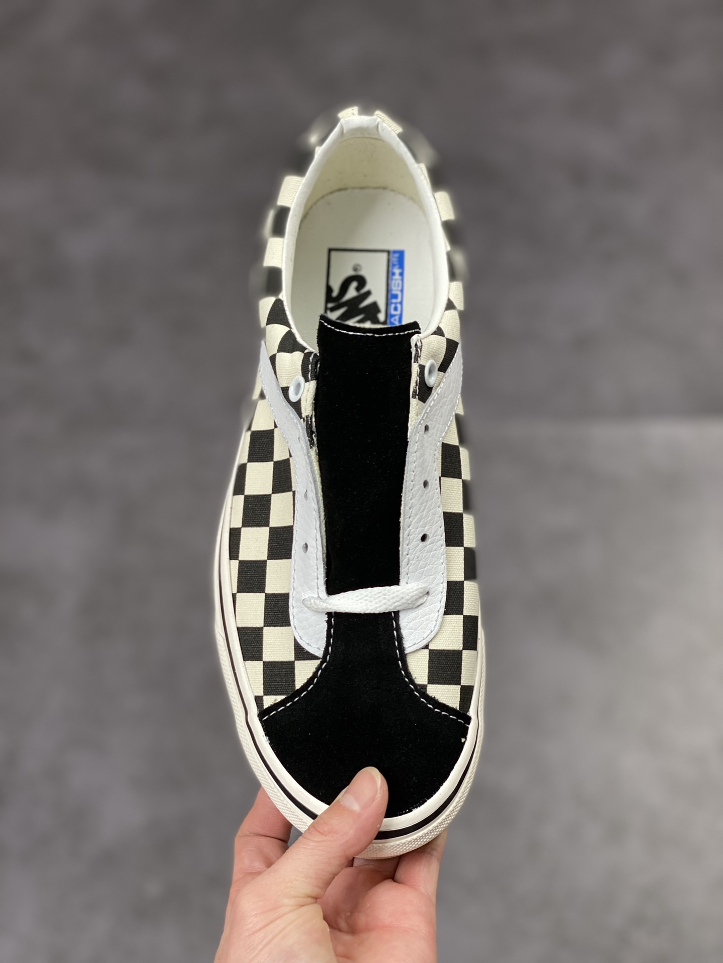 130 范斯VANS Checkerboard Bold Ni经典复古休闲运动硫化百搭 “黑白棋盘格子”VN0A3WLPR6R