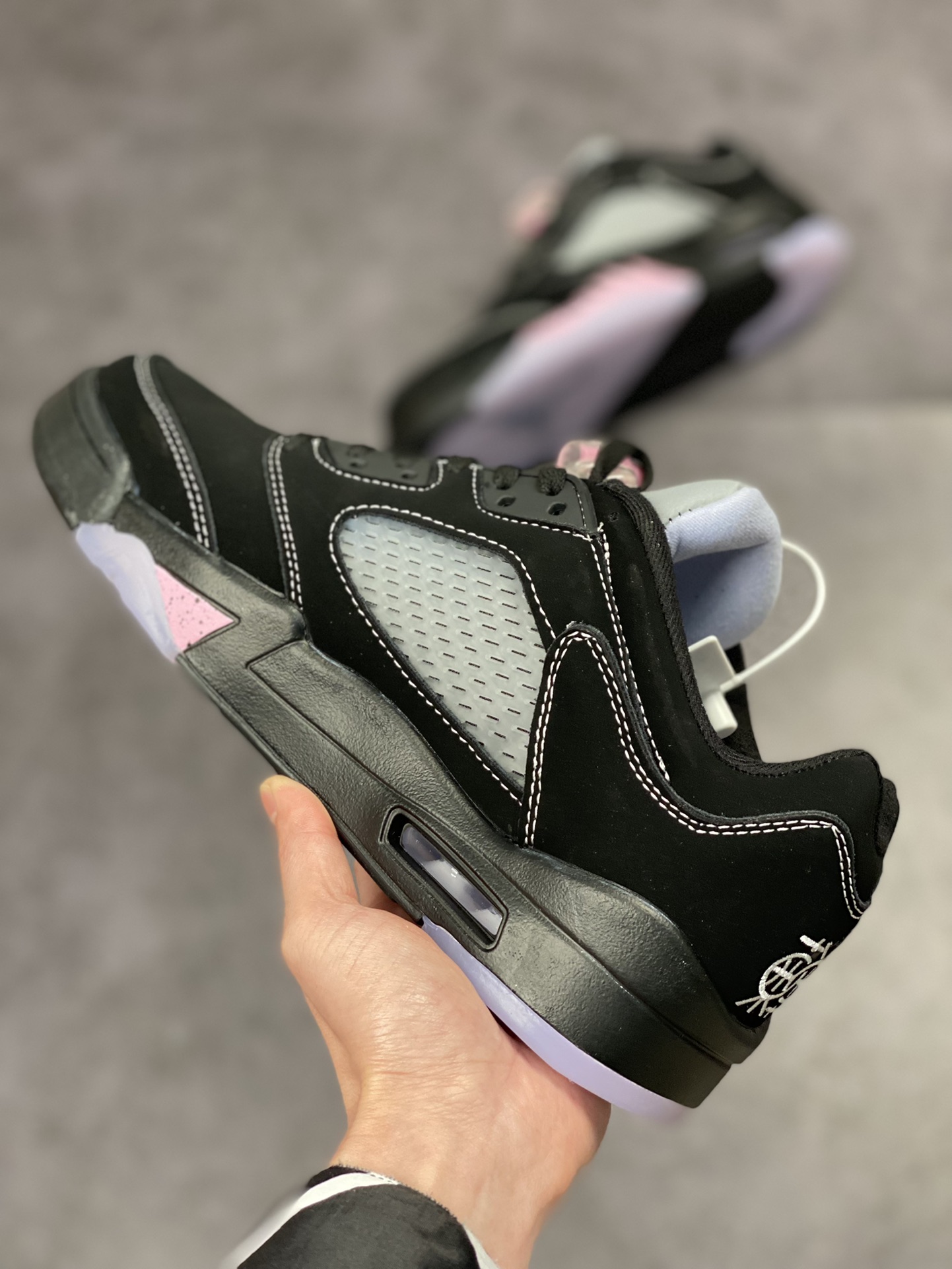 220 Air Jordan 5 Retro Low 黑紫东单  DX4355-015