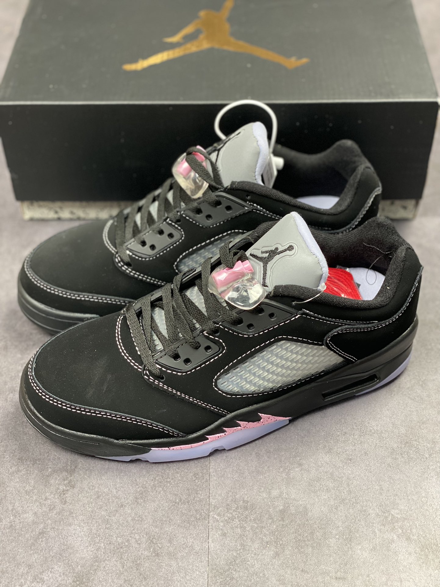 220 Air Jordan 5 Retro Low 黑紫东单  DX4355-015