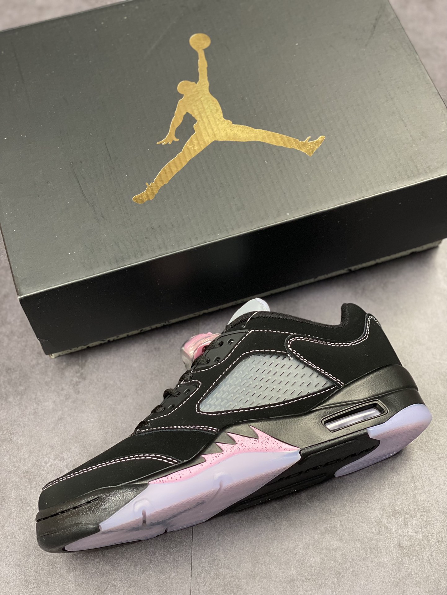 220 Air Jordan 5 Retro Low 黑紫东单  DX4355-015