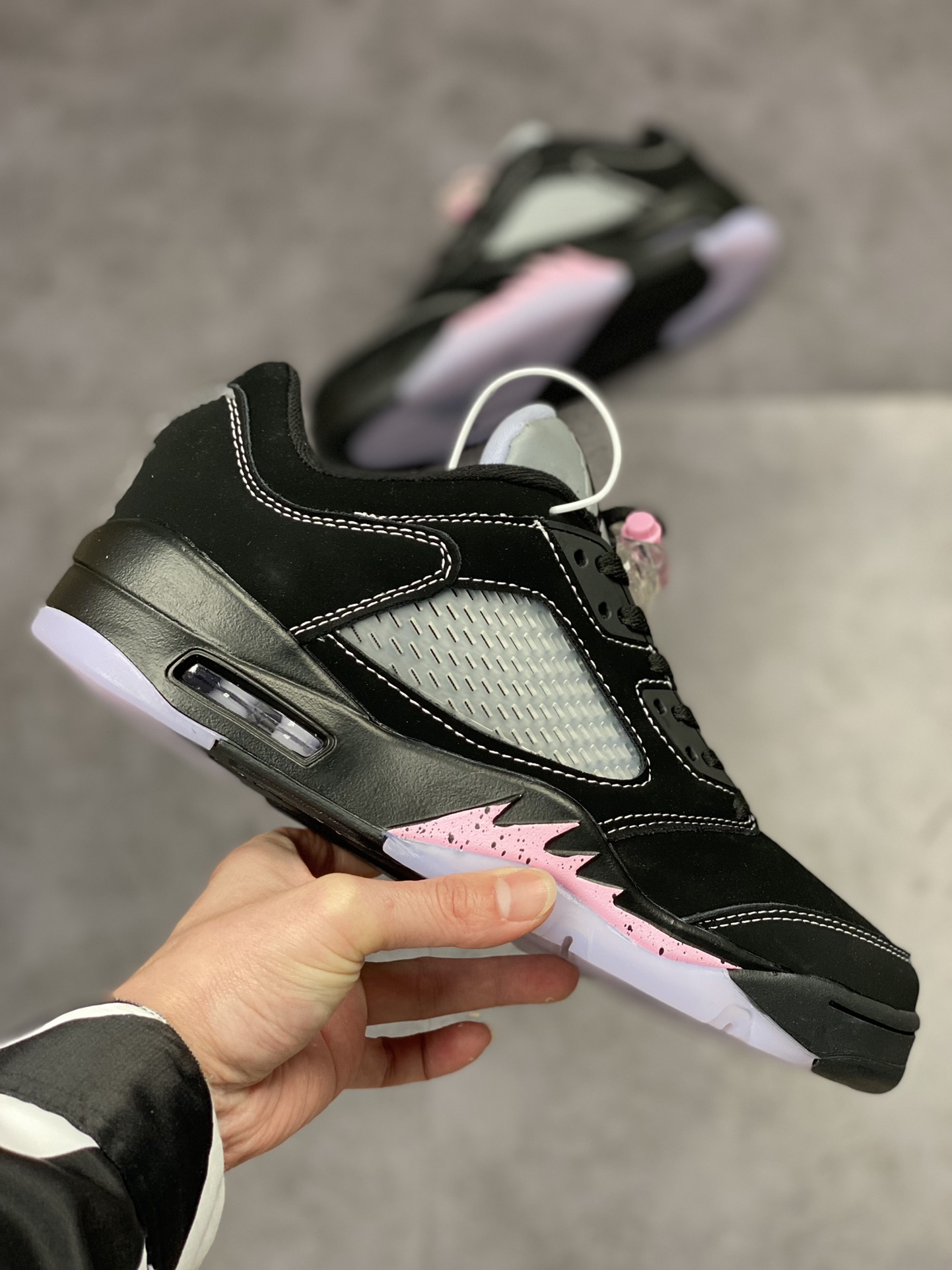 220 Air Jordan 5 Retro Low 黑紫东单  DX4355-015