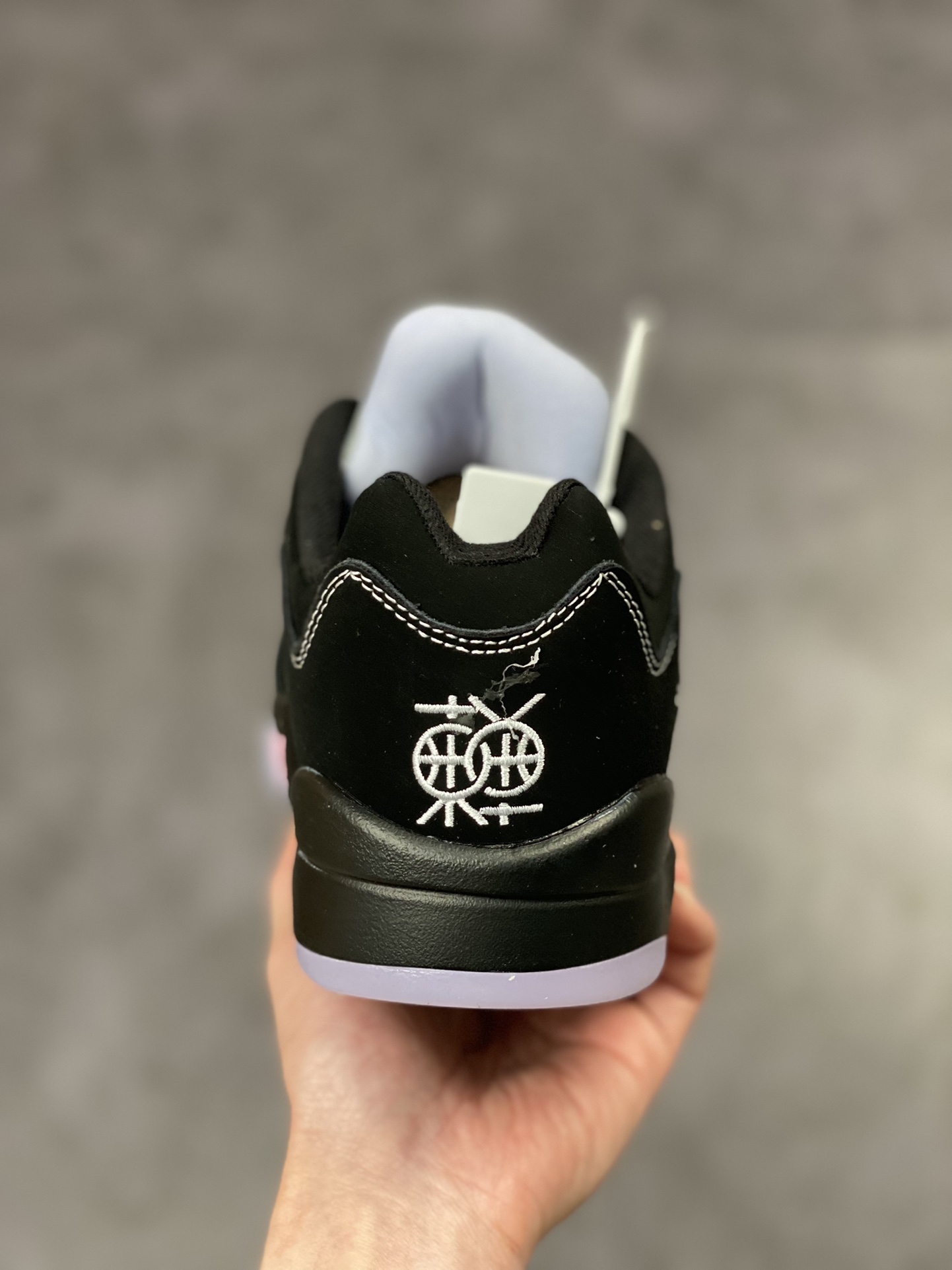 220 Air Jordan 5 Retro Low 黑紫东单  DX4355-015