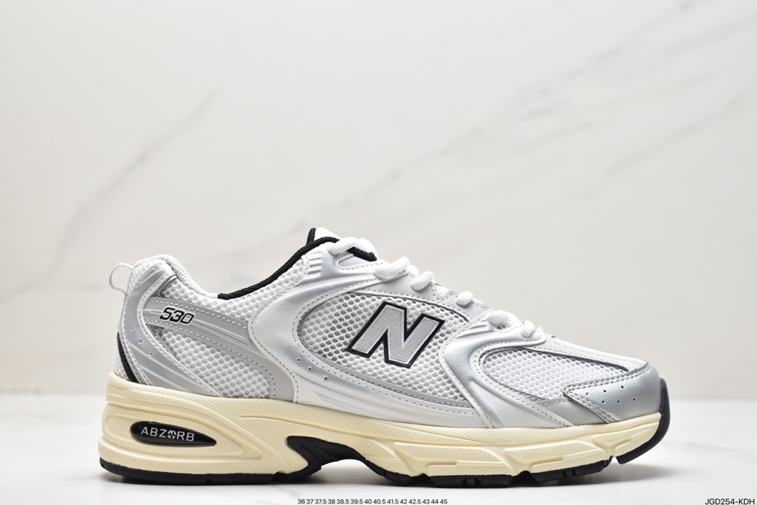 180 New Balance MR530系列复古老爹风网布跑步休闲运动鞋MR530TA