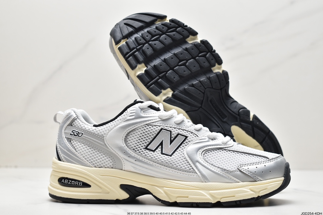 180 New Balance MR530系列复古老爹风网布跑步休闲运动鞋MR530TA