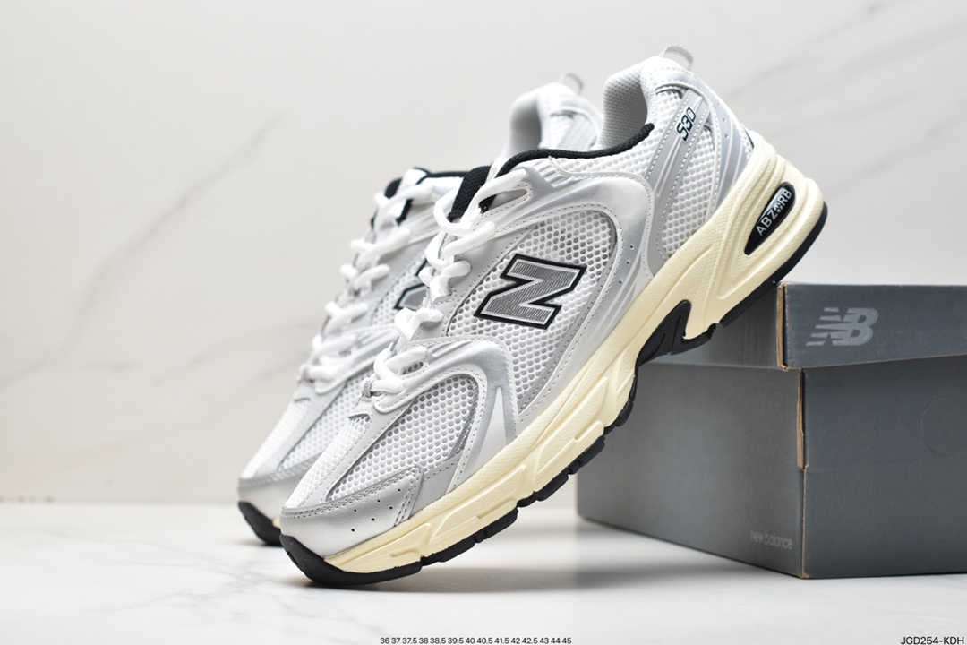 180 New Balance MR530系列复古老爹风网布跑步休闲运动鞋MR530TA