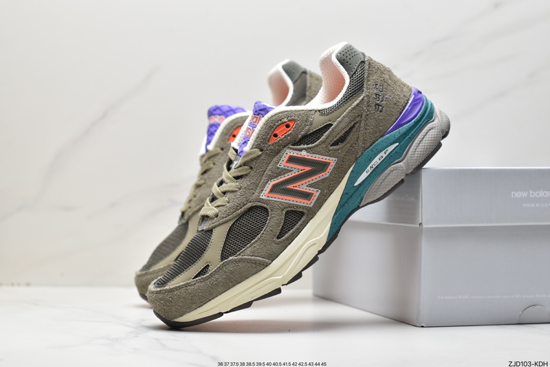 240 新百伦 New Balance M990V5代系列 美产血统复古运动跑步鞋M990SO3