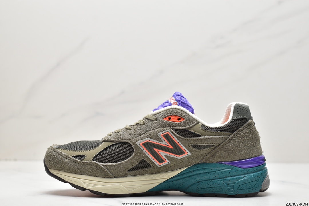 240 新百伦 New Balance M990V5代系列 美产血统复古运动跑步鞋M990SO3