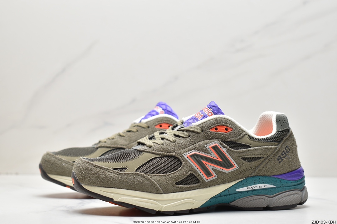 240 新百伦 New Balance M990V5代系列 美产血统复古运动跑步鞋M990SO3