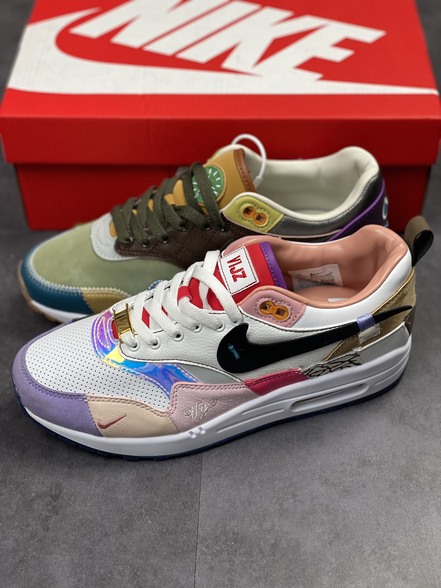 230 Nike Air Max 1 S 复刻彩色鸳鸯 复古休闲跑步鞋910772-002