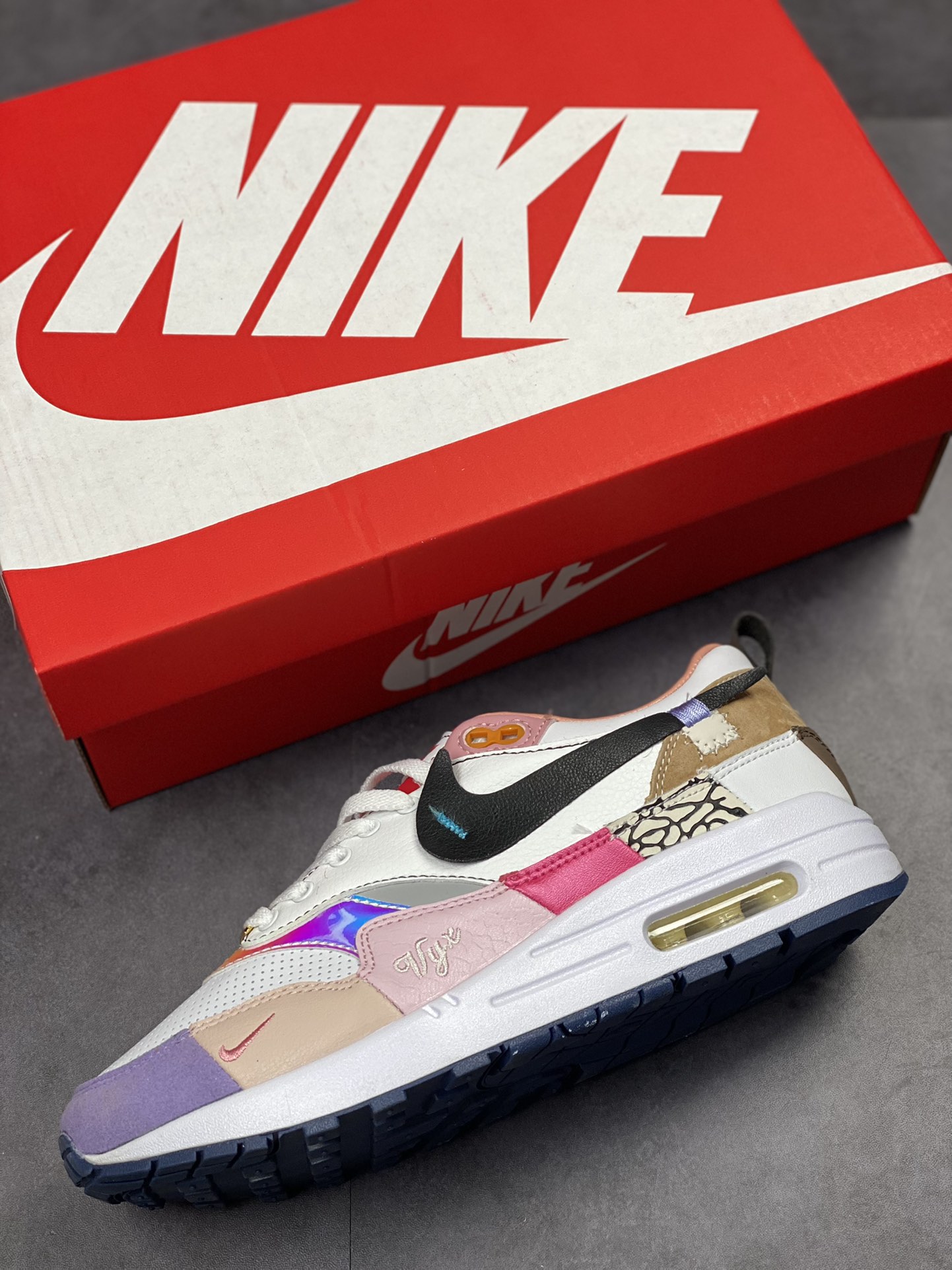 230 Nike Air Max 1 S 复刻彩色鸳鸯 复古休闲跑步鞋910772-002