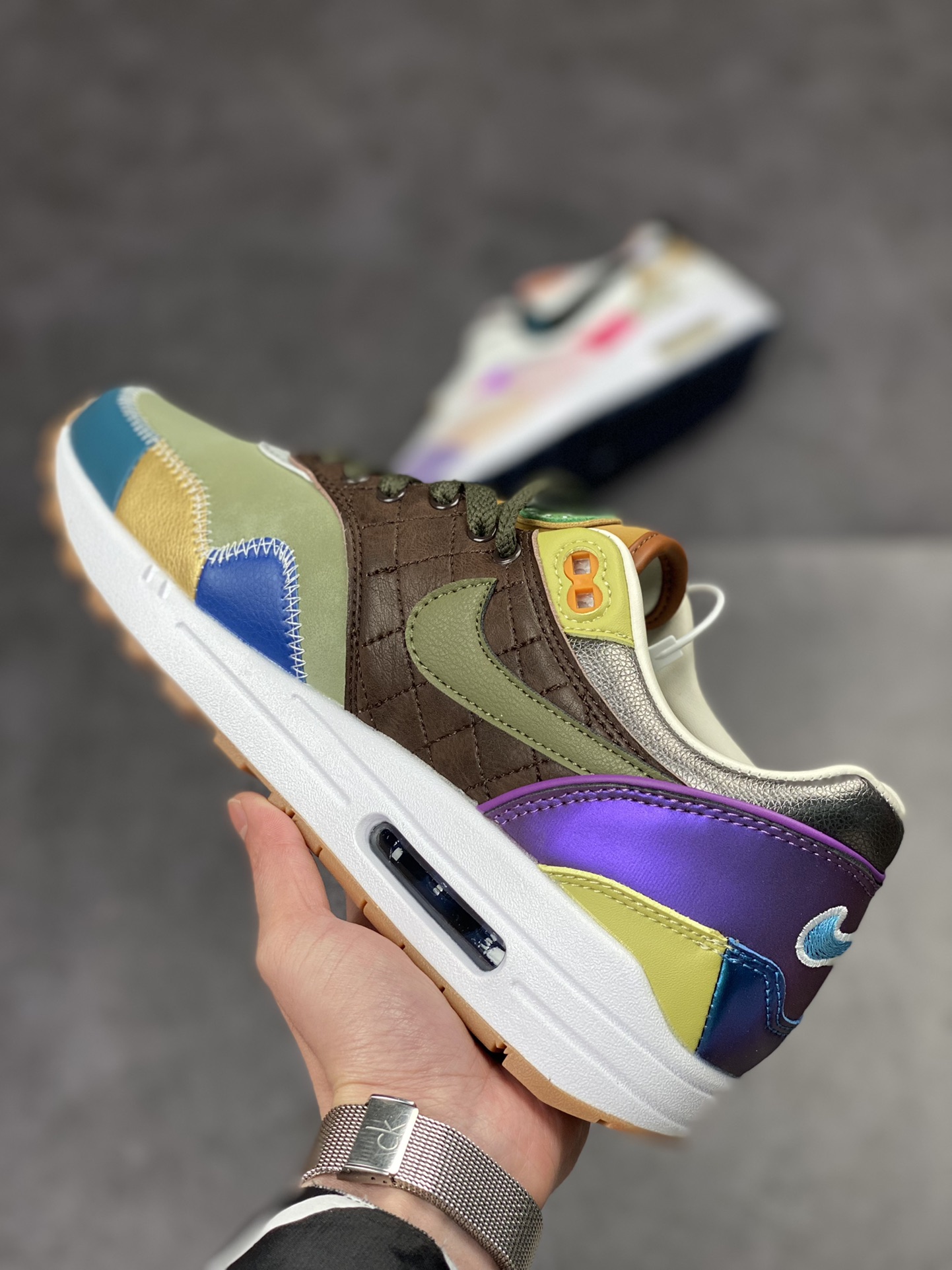 230 Nike Air Max 1 S 复刻彩色鸳鸯 复古休闲跑步鞋910772-002