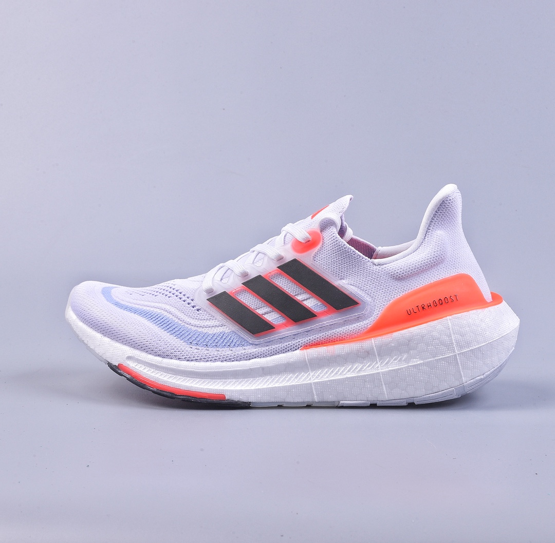 240 Adidas Ultraboost LIGHT 全掌爆米花休闲运动跑鞋HQ6351