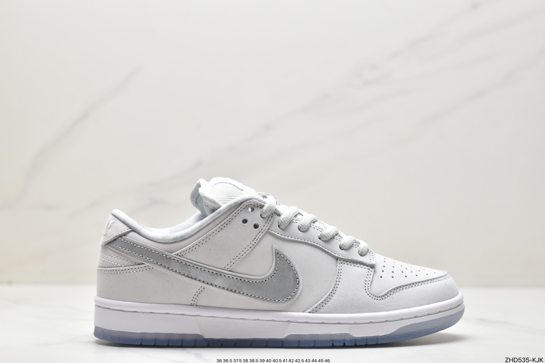 300 Concepts x Nike Dunk Low Pro SB ”White lobster” 全头层白龙虾 SB低帮运动休闲板鞋 FD8776-100