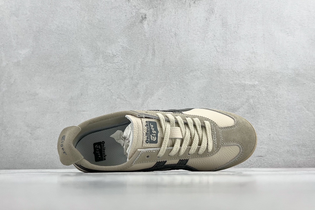 180  Onitsuka Tiger鬼家虎 MEXICO 66 奶白炭灰 D2J4L-0297