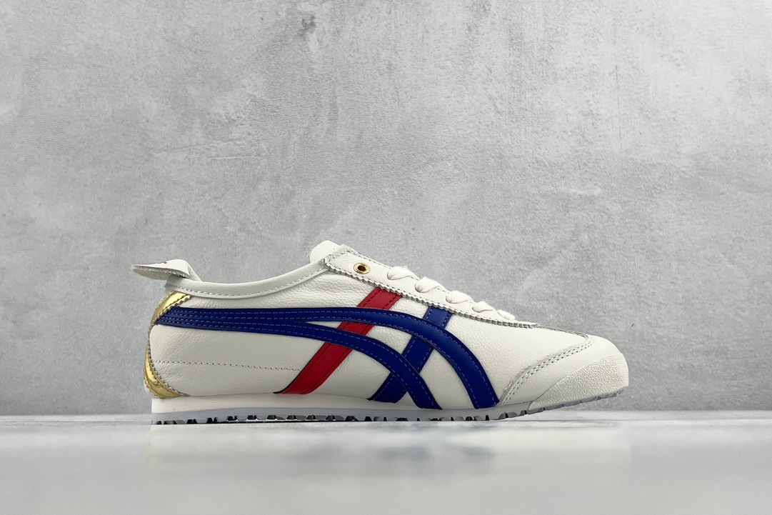 180  Onitsuka Tiger MEXICO 66白蓝色 D507L-0152