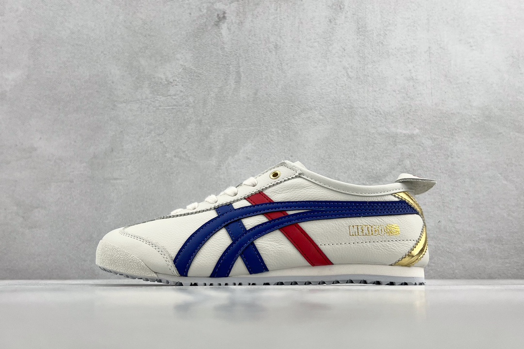 180  Onitsuka Tiger MEXICO 66白蓝色 D507L-0152