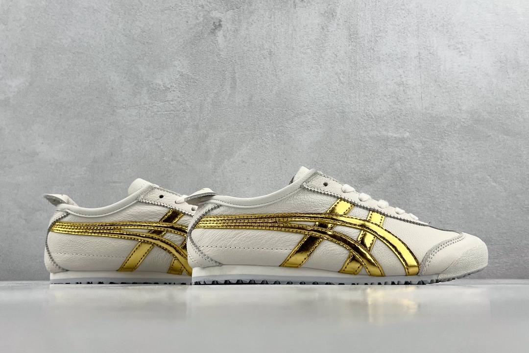 180  Onitsuka Tiger MEXICO 66冷白亮金 1183A499-101