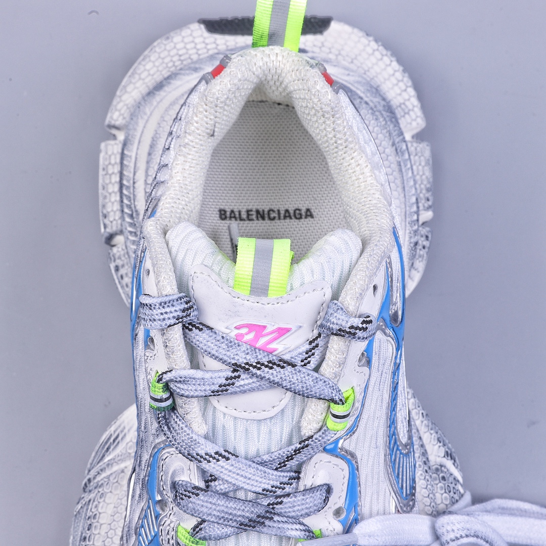 400 BALENCIAGA 3XL Sneakers 巴黎世家十代网布系带低帮走秀复古老爹鞋